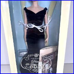 Franklin Mint Diana The Peoples Princess Doll Midnight Blue Velvet Ball Gown NIB