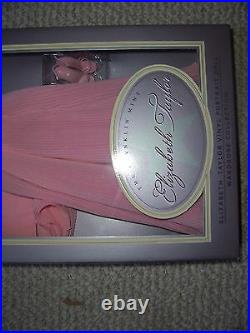 Franklin Mint Elizabeth Taylor 16 Vinyl Doll PINK GOWN & WIG Pc. Ensemble NRFB