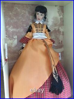 Franklin Mint GWTW 16 Vinyl DOLL SCARLETT Business Woman withStand, Tag, Box & COA