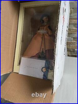 Franklin Mint GWTW 16 Vinyl DOLL SCARLETT Business Woman withStand, Tag, Box & COA