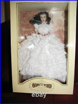 Franklin Mint Gone With The Wind Scarlett O'Hara Vinyl Portrait Doll
