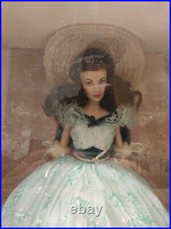 Franklin Mint Gone With The Wind Scarlett O'Hara Vinyl Portrait Doll NIB