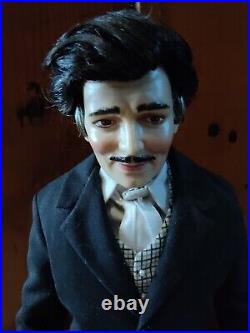 Franklin Mint Gone With the Wind Rhett Butler Vinyl Portrait Doll Twelve Oak BBQ