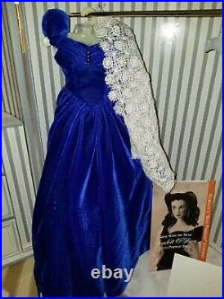Franklin Mint Gone with the Wind Scarlett O'hara Doll, Trunk & 13 Outfits
