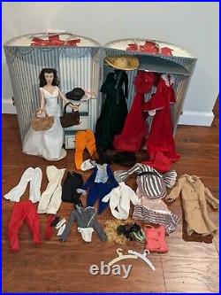 Franklin Mint Gone with the Wind Scarlett Portrait Doll Trunk Many Ensembles