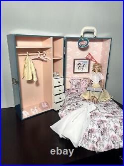 Franklin Mint Grease Sandy Doll with Bedroom Wardrobe Trunk! One of a Kind! RARE