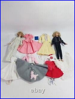 Franklin Mint Grease Sandy Doll with Bedroom Wardrobe Trunk and 7 Outfits