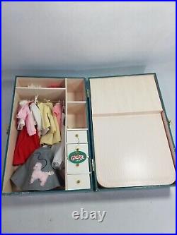 Franklin Mint Grease Sandy Doll with Bedroom Wardrobe Trunk and 7 Outfits