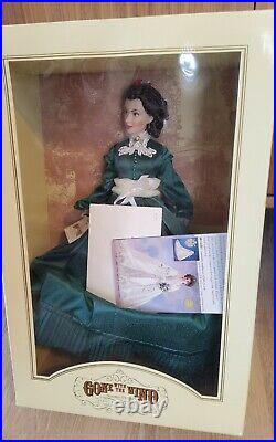 Franklin Mint Gwtw Gone With The Wind Scarlett Christmas Dinner With Ashley