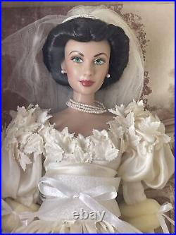 Franklin Mint Heirloom Dolls Scarlett O'Hara in Wedding Gown Gone with the Wind