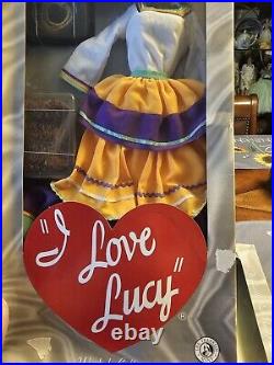 Franklin Mint I Love Lucy 16 vinyl doll with wardrobe And Outfits