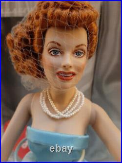 Franklin Mint I Love Lucy CHARM SCHOOL, 16 Vinyl Portrait doll, FREE GIFT