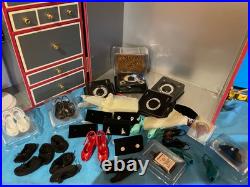 Franklin Mint I Love Lucy Trunk Case with Doll 10 Costumes and Accessories