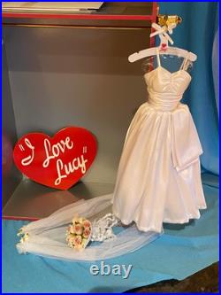 Franklin Mint I Love Lucy Trunk Case with Doll 10 Costumes and Accessories