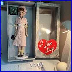 Franklin Mint I Love Lucy Vinyl Doll Chocolate Factory Doll With COA