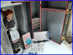 Franklin Mint I Love Lucy Wardrobe Doll Trunk, Lucy Doll Included Both COA'S