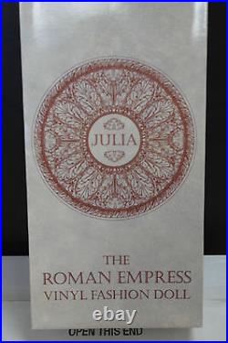 Franklin Mint JULIA Roman Empress Vinyl Doll 16 Rare Pristine Sealed COA