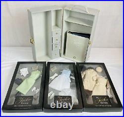 Franklin Mint Jackie Kennedy Accessories Wardrobe WithTrunk 12 Outfits