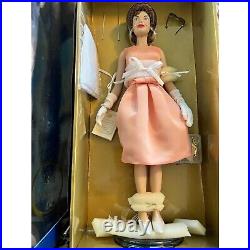 Franklin Mint Jackie Kennedy Doll Pink Peach Day Dress Limited Edition 15 New