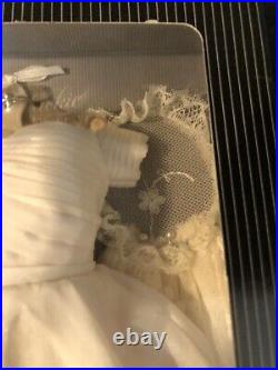 Franklin Mint Jackie Kennedy Vinyl 15 Inch Doll Wedding Splendor Ensemble