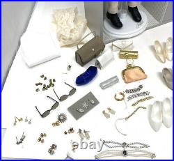 Franklin Mint Jackie O Kennedy Doll Wardrobe Trunk Outfits Jewelry Accessories