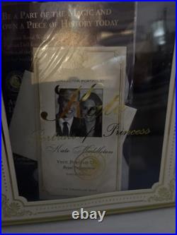 Franklin Mint Kate Middleton Engagement & COA