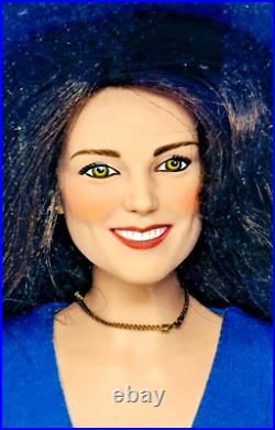 Franklin Mint Kate Middleton Royal Engagement Portrait Doll In Original Box