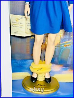 Franklin Mint Kate Middleton Royal Engagement Portrait Doll In Original Box