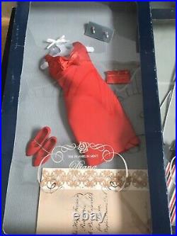 Franklin Mint LOT OF 6 Princess DIANA Vinyl DOLL ENSEMBLES Outfits NRFB +COAS