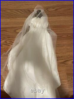 Franklin Mint Lily Gibson Girl Bride Vinyl Portrait Doll NIB RARE 15 New In Box