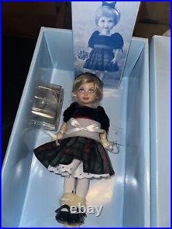 Franklin Mint Little Lady Diana Vinyl Portrait Doll W COA And Original Ship Box