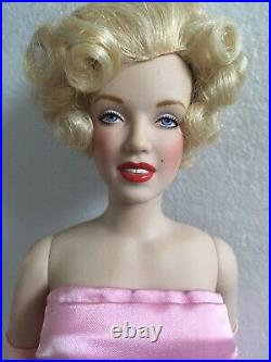 Franklin Mint MARILYN MONROE 16 Vinyl DOLL + 1 extra Doll Dress & Shoes outfit