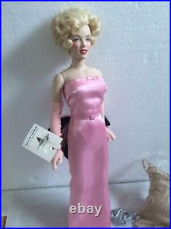 Franklin Mint MARILYN MONROE 16 Vinyl DOLL + 1 extra Doll Dress & Shoes outfit