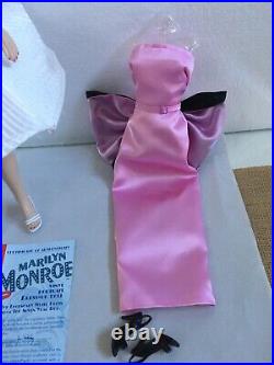 Franklin Mint MARILYN MONROE 16 Vinyl DOLL & COA + 1 extra Dress & Shoes outfit