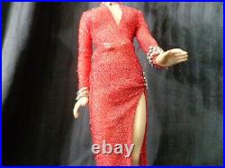 Franklin Mint MARILYN MONROE VINYL PORTRAIT DRESS UP DOLL Gentlemen Pref Blondes