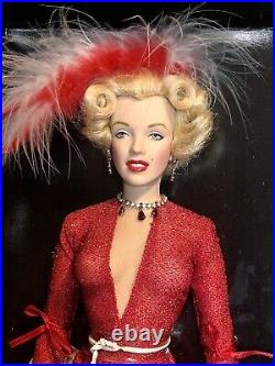 Franklin Mint Marilyn Monroe Gentlemen Prefer Blondes 16 Vinyl Portrait Doll