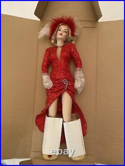 Franklin Mint Marilyn Monroe Gentlemen Prefer Blondes 20 Vinyl Portrait Doll