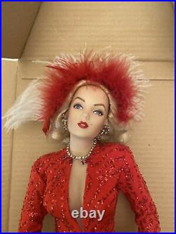 Franklin Mint Marilyn Monroe Gentlemen Prefer Blondes 20 Vinyl Portrait Doll