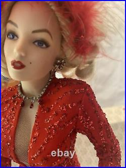 Franklin Mint Marilyn Monroe Gentlemen Prefer Blondes 20 Vinyl Portrait Doll