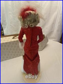 Franklin Mint Marilyn Monroe Gentlemen Prefer Blondes 20 Vinyl Portrait Doll