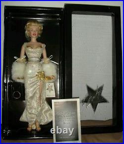 Franklin Mint Marilyn Monroe Millennium RARE LTD Vinyl Doll New with COA