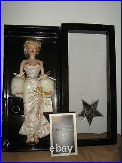 Franklin Mint Marilyn Monroe Millennium RARE LTD Vinyl Doll New with COA