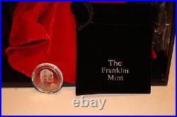 Franklin Mint Marilyn Monroe Starlet Debut Vinyl Portrait Doll Red Velvet Gown