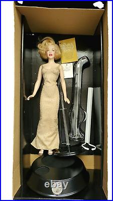 Franklin Mint Marilyn Monroe Vinyl Happy Birthday Mr. President Doll 1999