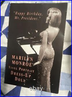Franklin Mint Marilyn Monroe Vinyl Happy Birthday Mr. President Doll 1999