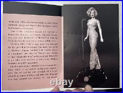 Franklin Mint Marilyn Monroe Vinyl Portrait Dress-up Doll Happy Birthday Sings