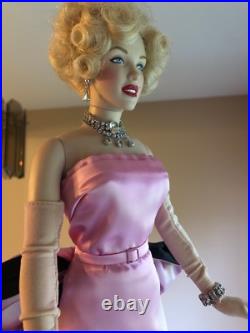 Franklin Mint Marilyn Monroe vinyl doll With Swarovski Crystals