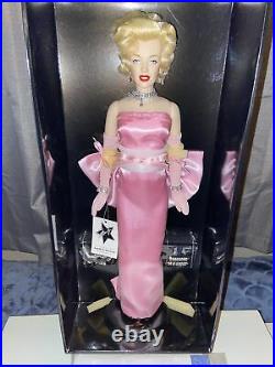 Franklin Mint Marilyn Monroe vinyl doll With Swarovski Crystals MINT NRFB NEW