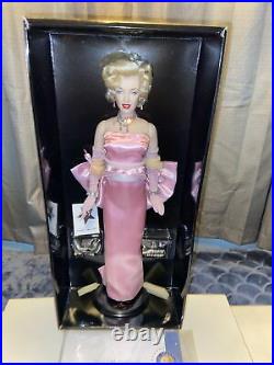 Franklin Mint Marilyn Monroe vinyl doll With Swarovski Crystals MINT NRFB NEW