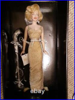 Franklin Mint Marilyn Vinyl Doll Happy Birthday Mr. President W Microphone New